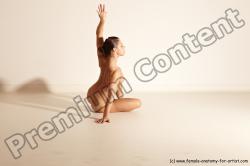 Modern Aerobic reference poses of Estera